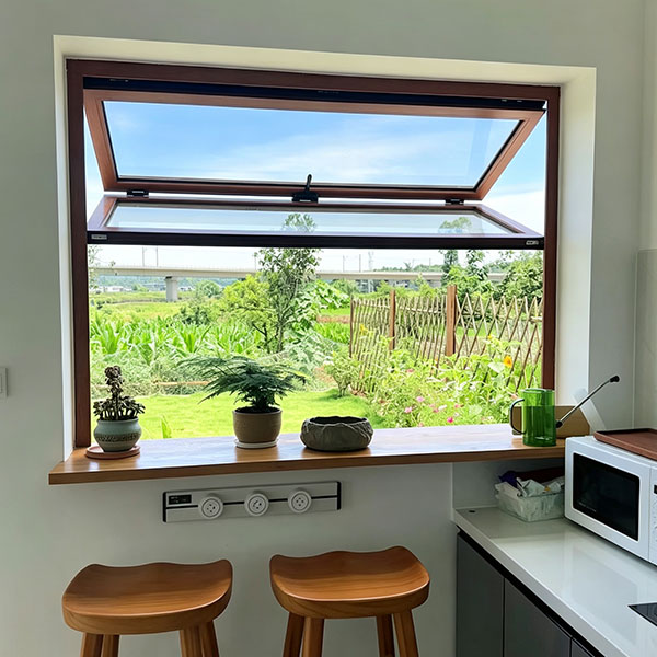 Drop-down windows and folding windows-1