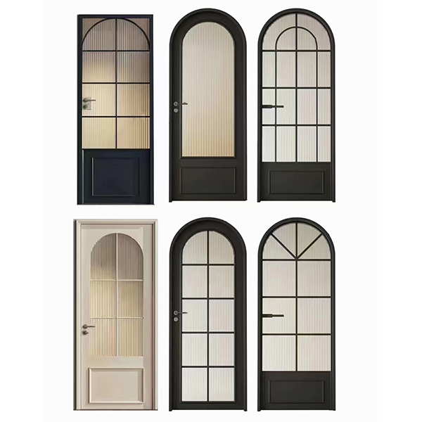 French retro style sliding door-2